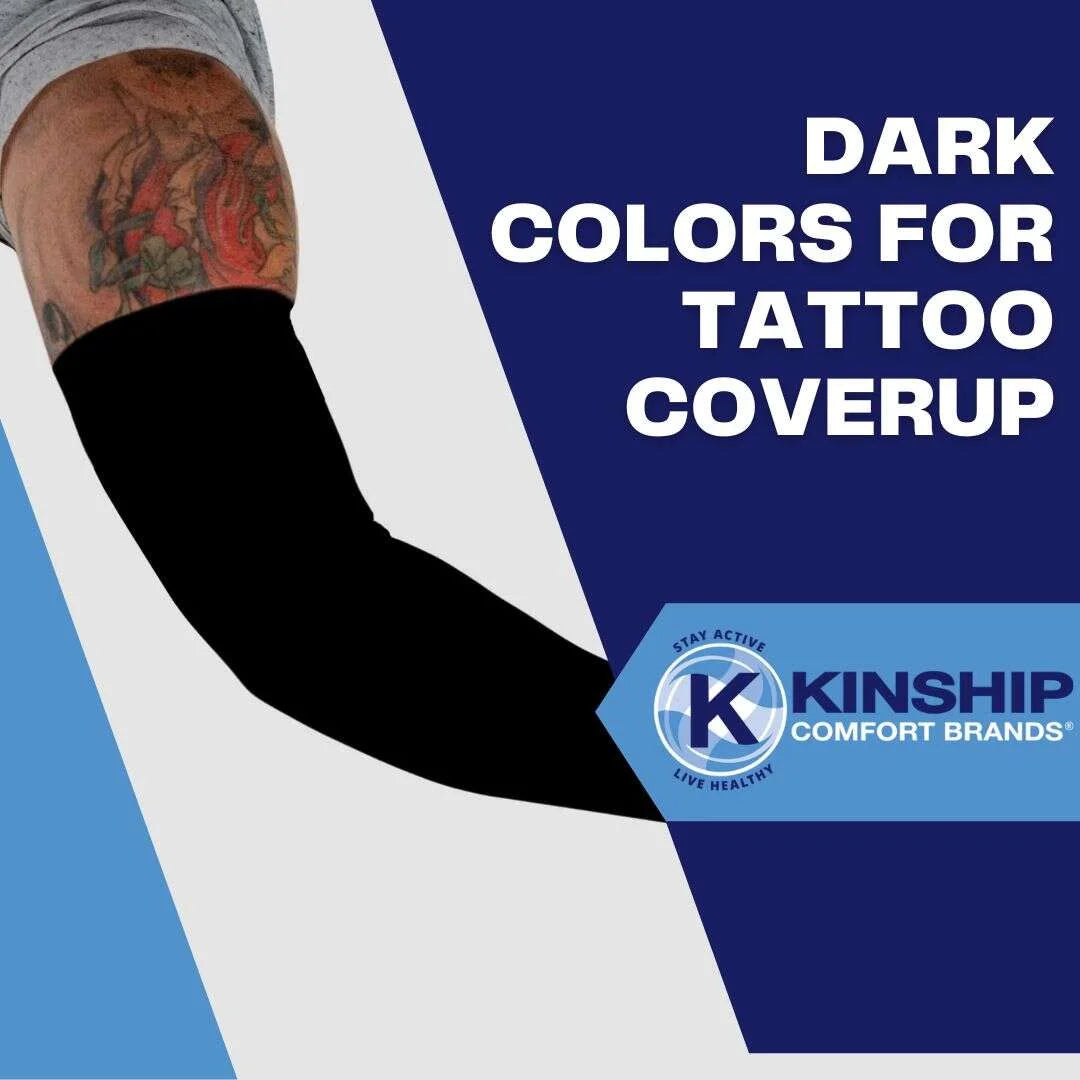 UV Sun Protection Arm Sleeves for Men and Women - UPF 50+ Cooling Athletic Sleeves with Hand Coverage for Outdoor Activities and Tattoo Concealment - One Size, 1 Pair