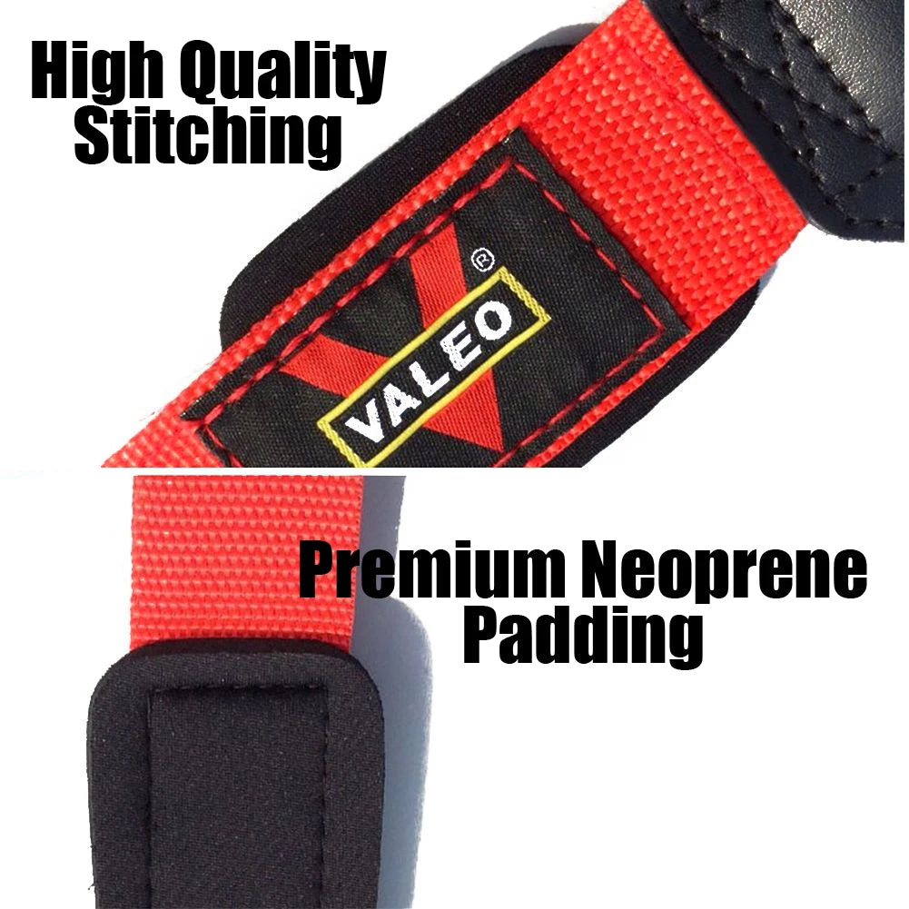 Cowhide Weightlifting Gloves with Wrist Straps for Dumbbell and Barbell Training - Fitness Gym Equipment